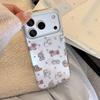 Cartoon Glitter Puppy Phone Case for iPhone 16, iPhone 17, and iPhone 17 Pro Max