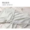 Fenghe Korean Style Summer Lazy Light and Thin Round Neck Waist Short Sleeve Dress