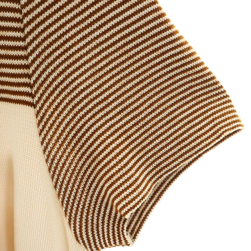 Salvatore Ferragamo 90s Made In Italy Old Short Sleeve Knit One Piece M Women Used