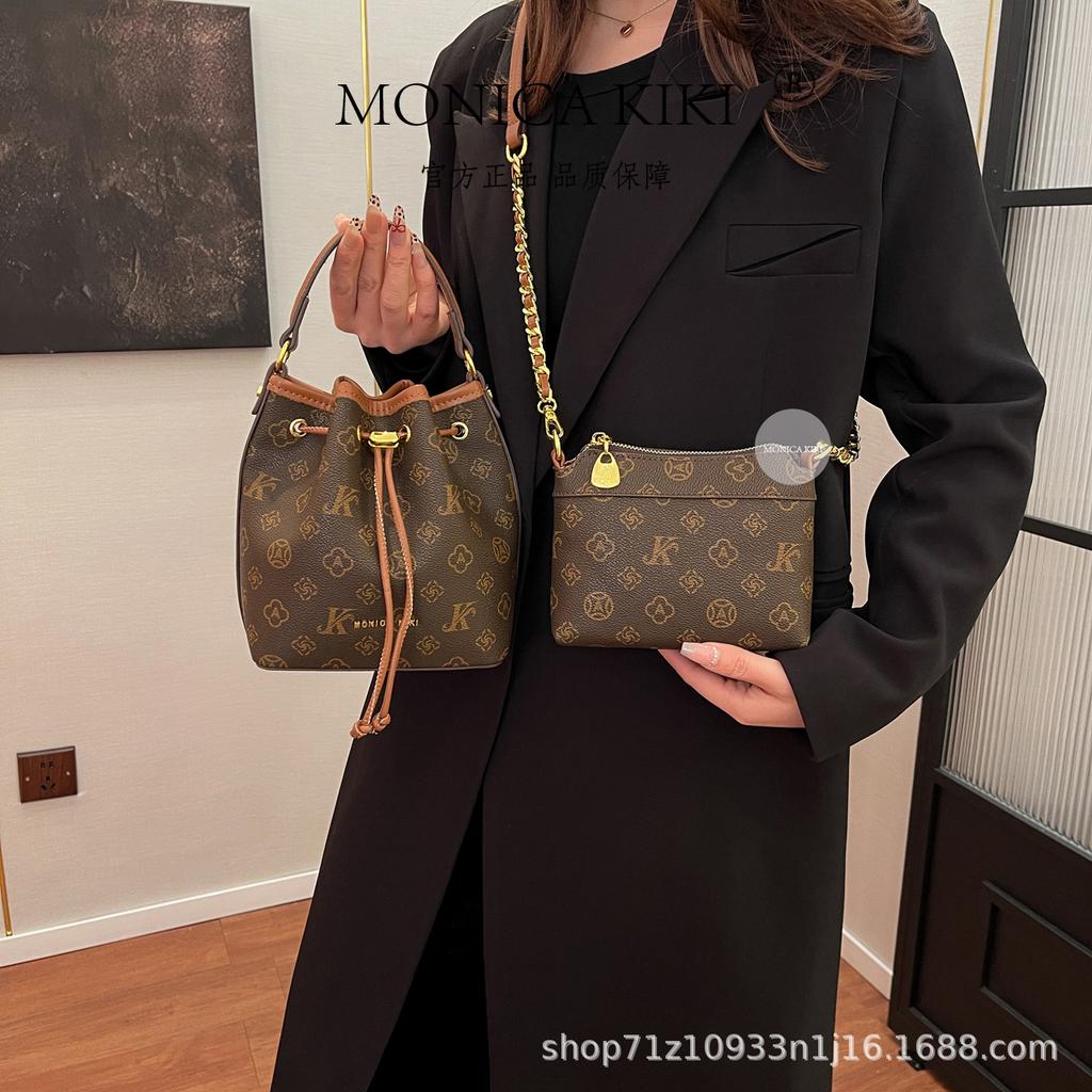 MONICA KIKI/MONICA KIKI Premium sense new women's bag Internet celebrity light luxury mother and child bag