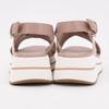 Striped Fabric Sandals Thick Sole Woman US POLO