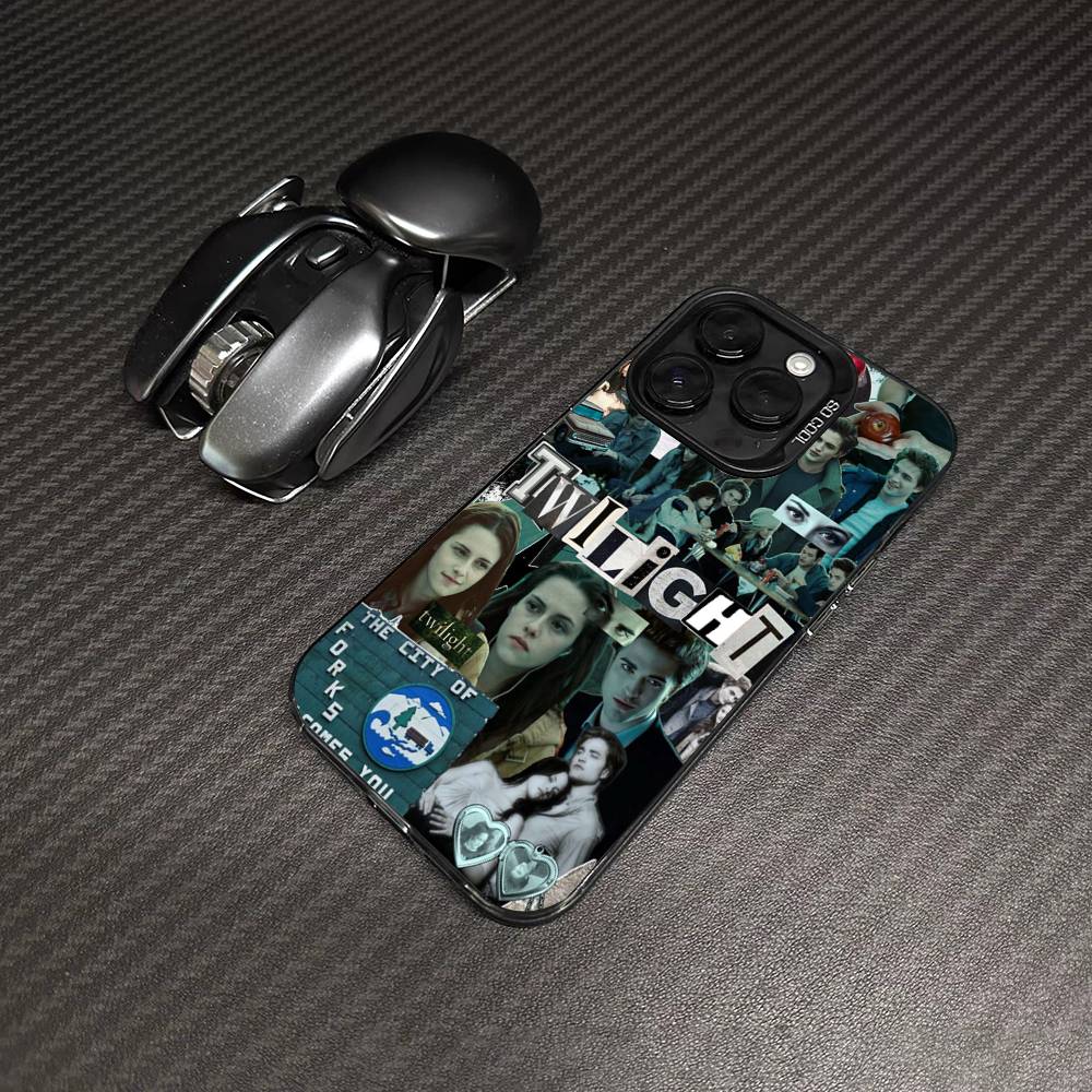 

TV Twilight Isabella Edward Cullen Phone Case For IPhone 17 16 15 14 13 12 11 Pro Max Plus Color Silver Cover iPhone 17 Pro