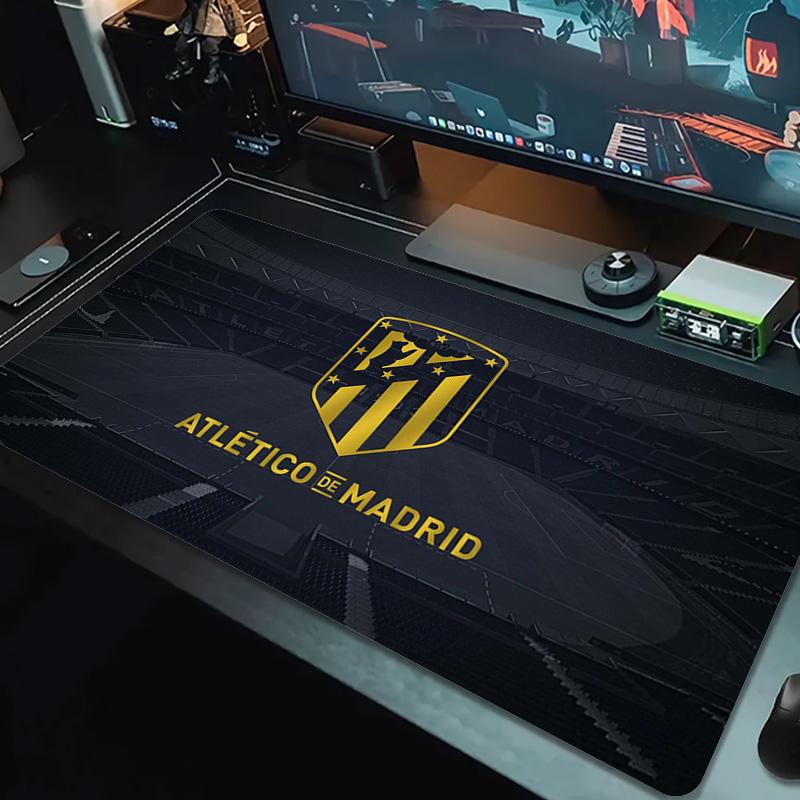 Atletico Madrid Color Mouse Pad Large Gaming Table Cushion Non-slip Laptop Tablet Big Mousepad XXL Mat Mini PC Playmat With Lock edge