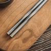 Thous Winds Titanium Chopsticks, Compact and Lightweight, Titanium Chopsticks for BBQs, Cutlery, Disassembleable, Non-Slip, Outdoor, Camping, Includes
