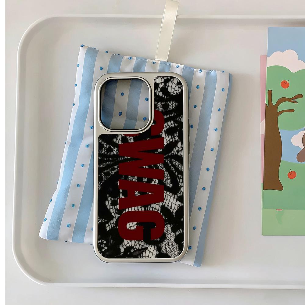 New Y2K Style SWAG Phone Case for IPhone 17 16e 16 15 14 13 12 11 Air Pro Max X XR XSMAX 8 7 Plus Luxury Clear Soft Back Cover