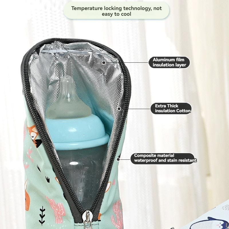 Neues Muster Mode Bequeme Flaschen-Isolierertasche Babyflaschentasche Babyflaschen-Isoliergerät Mama-Tasche Zubehör