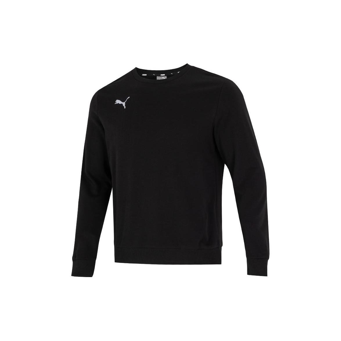 PUMA ESS Logo Crew Sweater Black Men s 656933-03 S