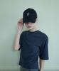 Onyueooun Symbol Logo Ball Cap (Black White)