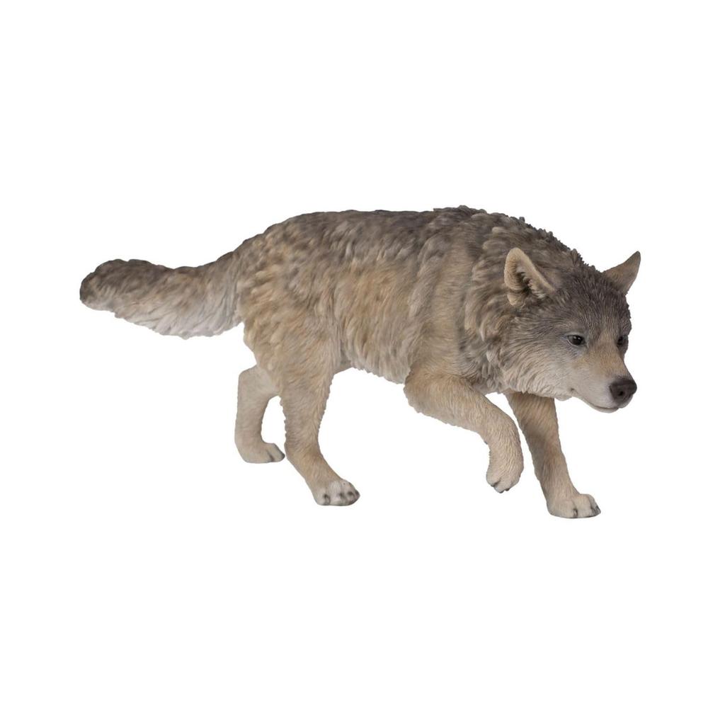 Ubia Walking X 12 X 16 Doll Animal Garden H23315 Wolf, 35.5 Cm, Figurine, Ornament, Decor, Wolf,