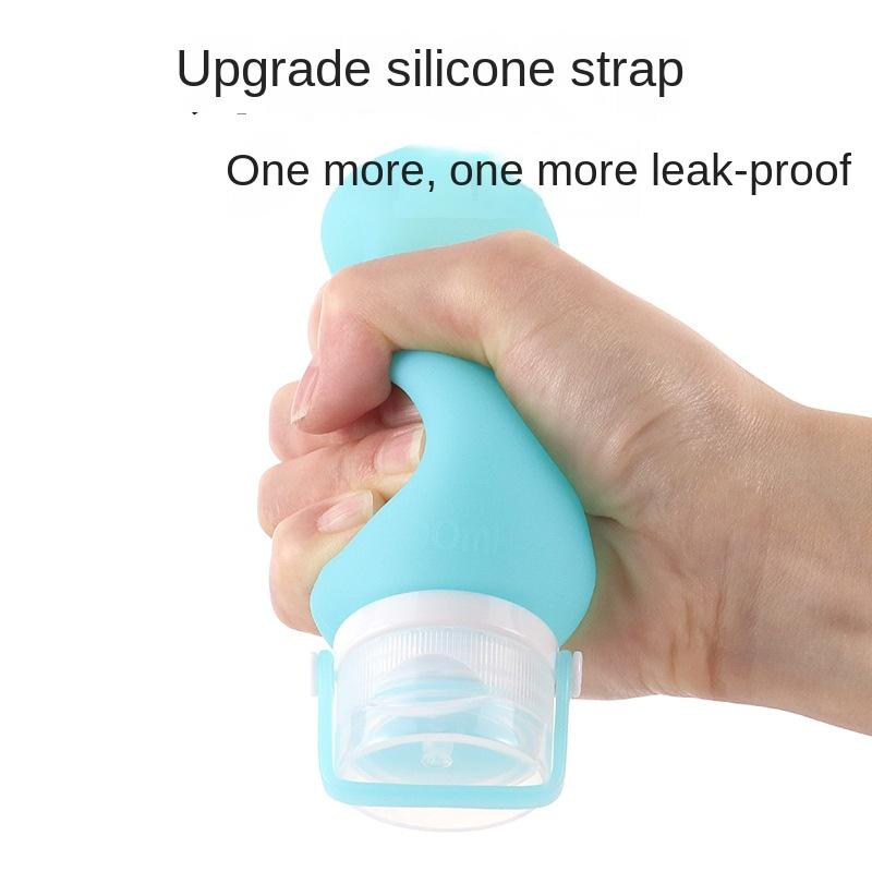 Travel Storage Bottle Outdoor Portable Hair & Body Shampoo Lotion Bottle Storage Bottle Silica Gel Packaging Bottle Storage Bottle Suit