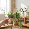 Resin Fairy Flower Pot Whimsical Girl Hanging Plant Basket  Cafe Decorations