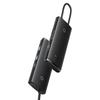 Hub 6W1 Baseus Lite Series Usb-C Do 2X Usb 3.0 + Usb-C Pd + Hdmi + Sd/Tf (Czarny)