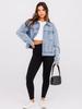European-American Retro Loose Women's Denim Jacket for Spring and Autumn