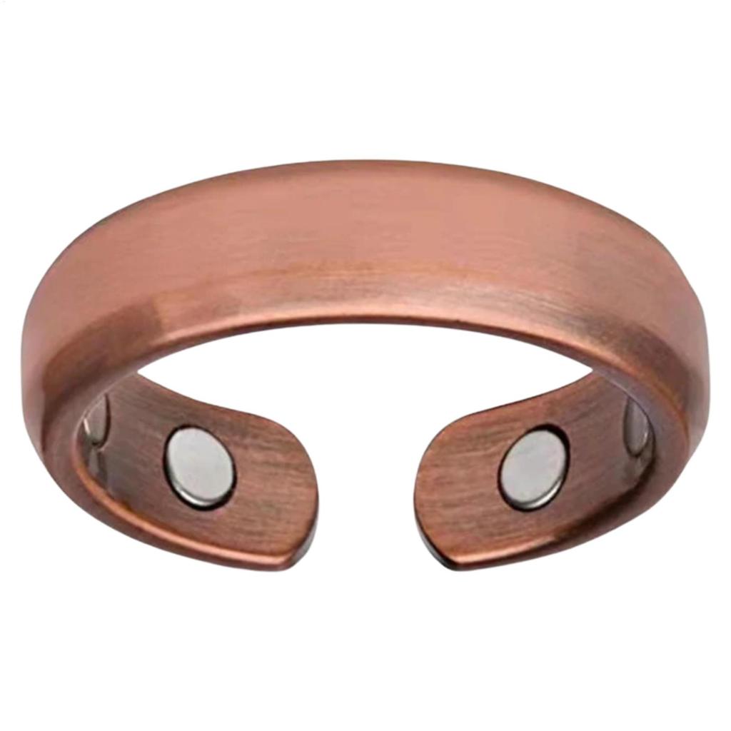 Lymphatic Drainage Therapeutic Magnetic Ring Adjustable Magnetic Therapy Rings Lymphatic Detox Magnetic Ring for Men and Women