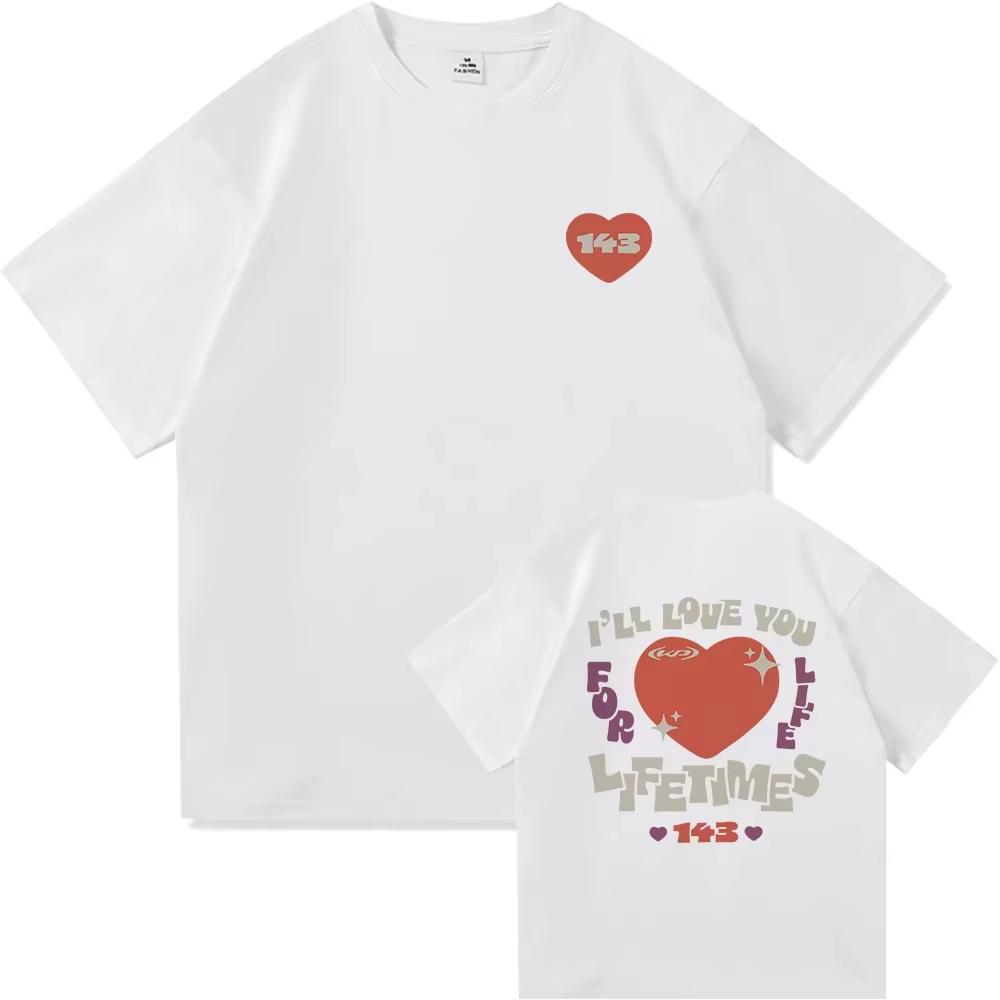 Katy Perrys Lifetimes Tour 2025 Summer Mens  Womens Clothing Harajuku 143 Album Tshirt Fashion Pure Cotton Tshirt Top Y2k