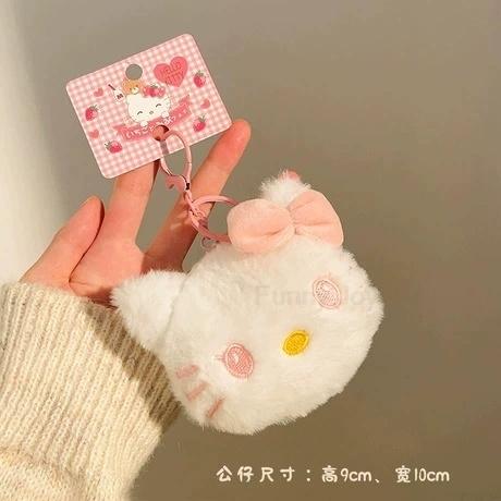 Pomme Pêche Orange Kaki Aubergine Fruit Légume Petit Pendentif Porte-clés Souple Jouet en Peluche Fille Garçon Anniversaire Cadeau de Noël
