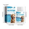 Hundegesundheitsergänzung mit Vitaminen, Mineralstoffen, Aminosäuren 80 Tabletten zur Verbesserung des Immunsystems Für Alle Rassen
