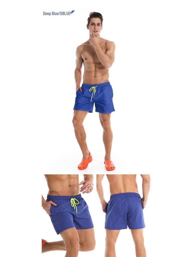 Men's Quick-Dry Beach Shorts - Breathable, Waterproof, Casual Sportswear