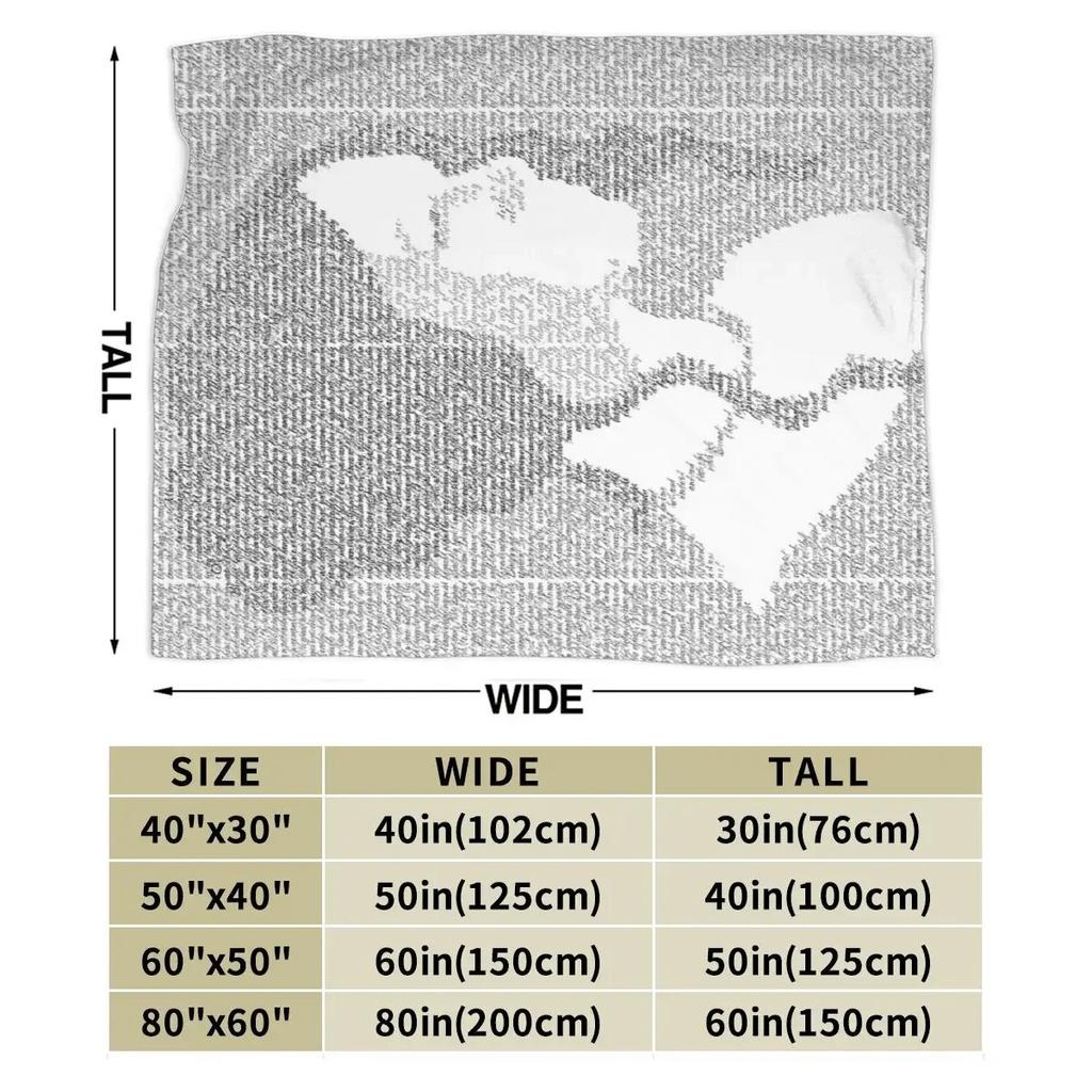 Flannel Throw Blanket Pride And Prejudice Blankets Soft Bedspread Warm Plush Blanket for Bed Living Room Picnic Travel Home Sofa