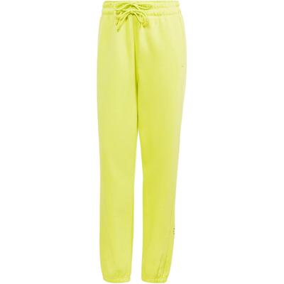 X Stella McCartney Regular Sweat Pants Solid Logo Jogger Knit Pants Women Bottoms Bright-Fluorescent-Green IA1512