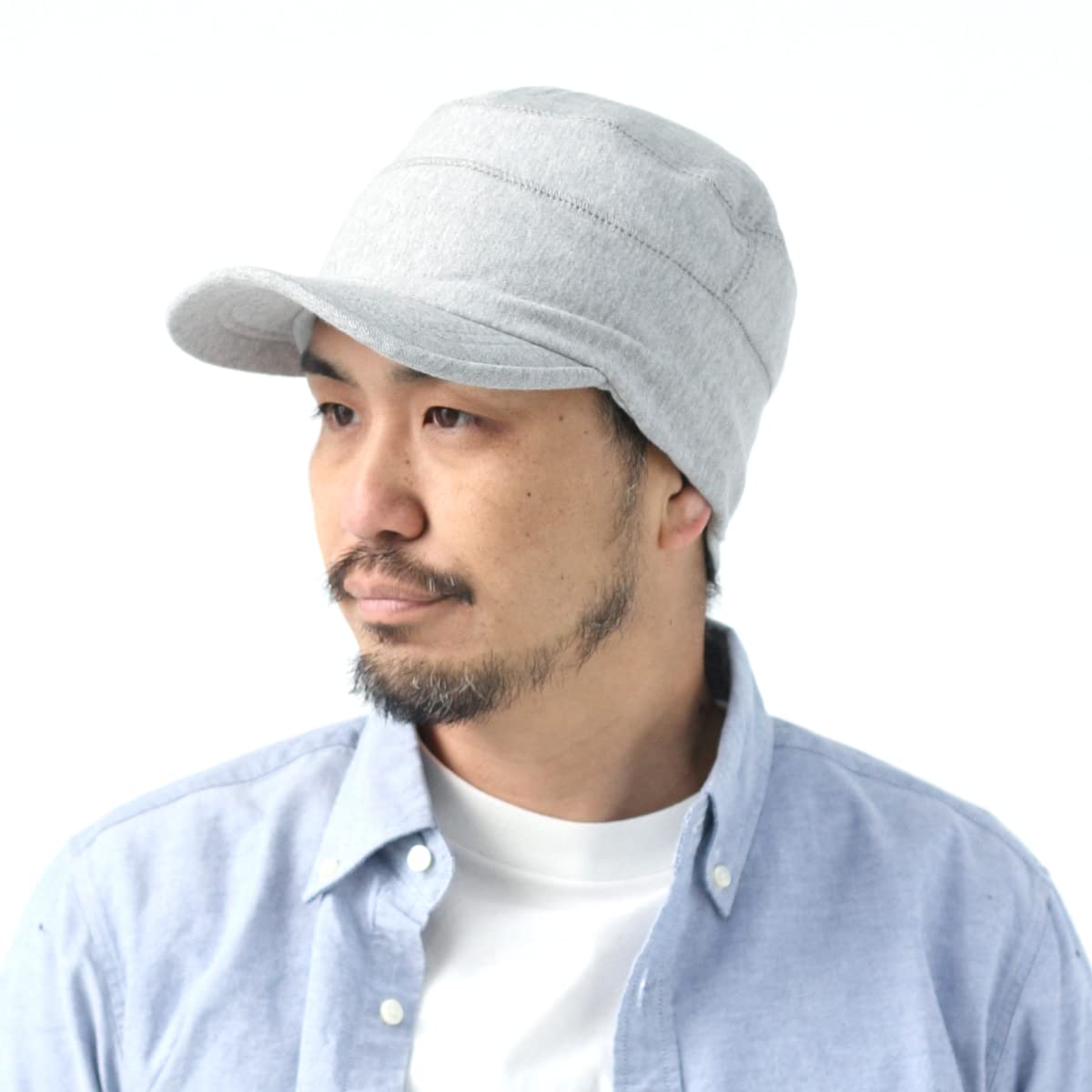 

Hat Large Size Summer Deep Sweat Work Cap Large UV Protection for Small Faces Sun Protection Spring Summer Golf Walking Running Climbing Mountain серый