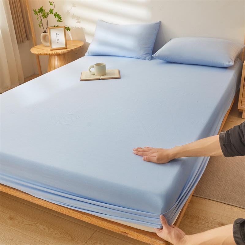 Einzelbettlaken aus reiner Baumwolle in Mutter- und Babyqualität, bedruckter kleiner, frischer Matratzenbezug für Einzel- und Doppelschlafsäle aus reiner Baumwolle