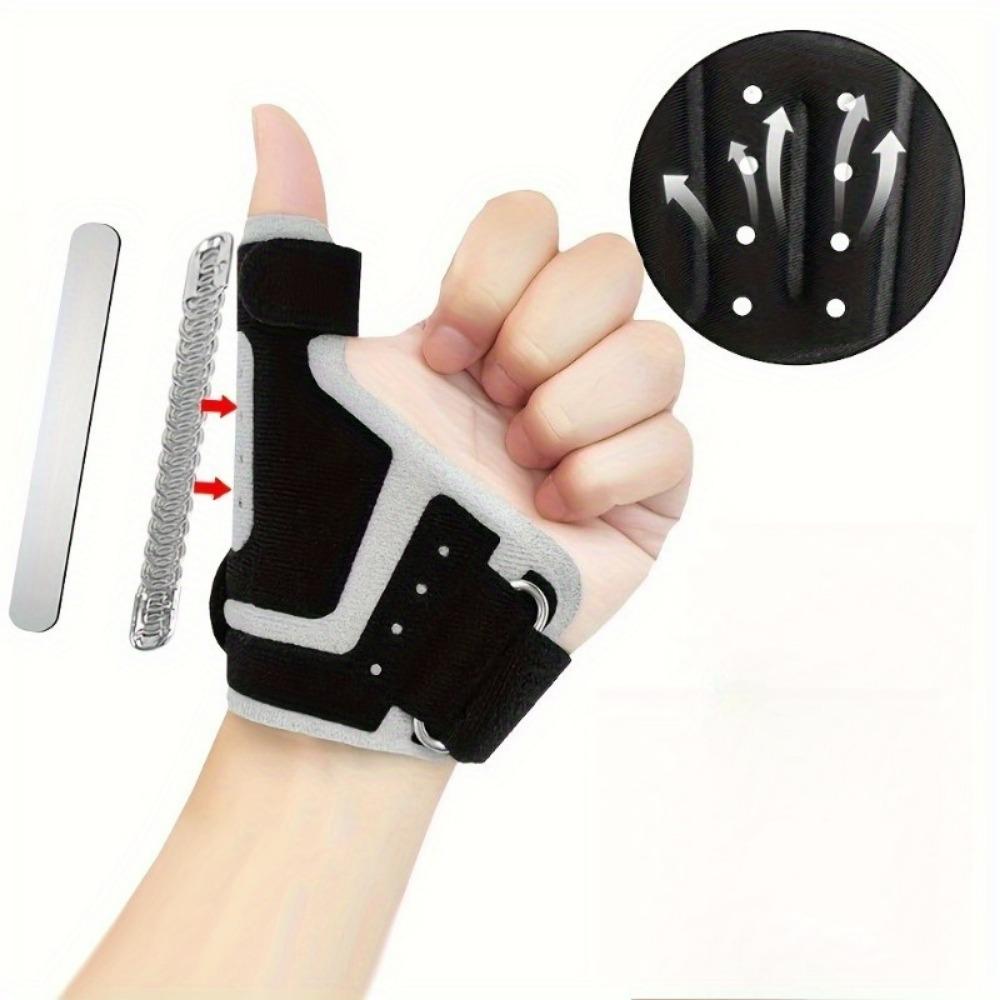 1PC Adjustable Thumb Stand with Splint - Comfortable Fit for Right or Left Hand, Ideal for Motorcycle Riding Support