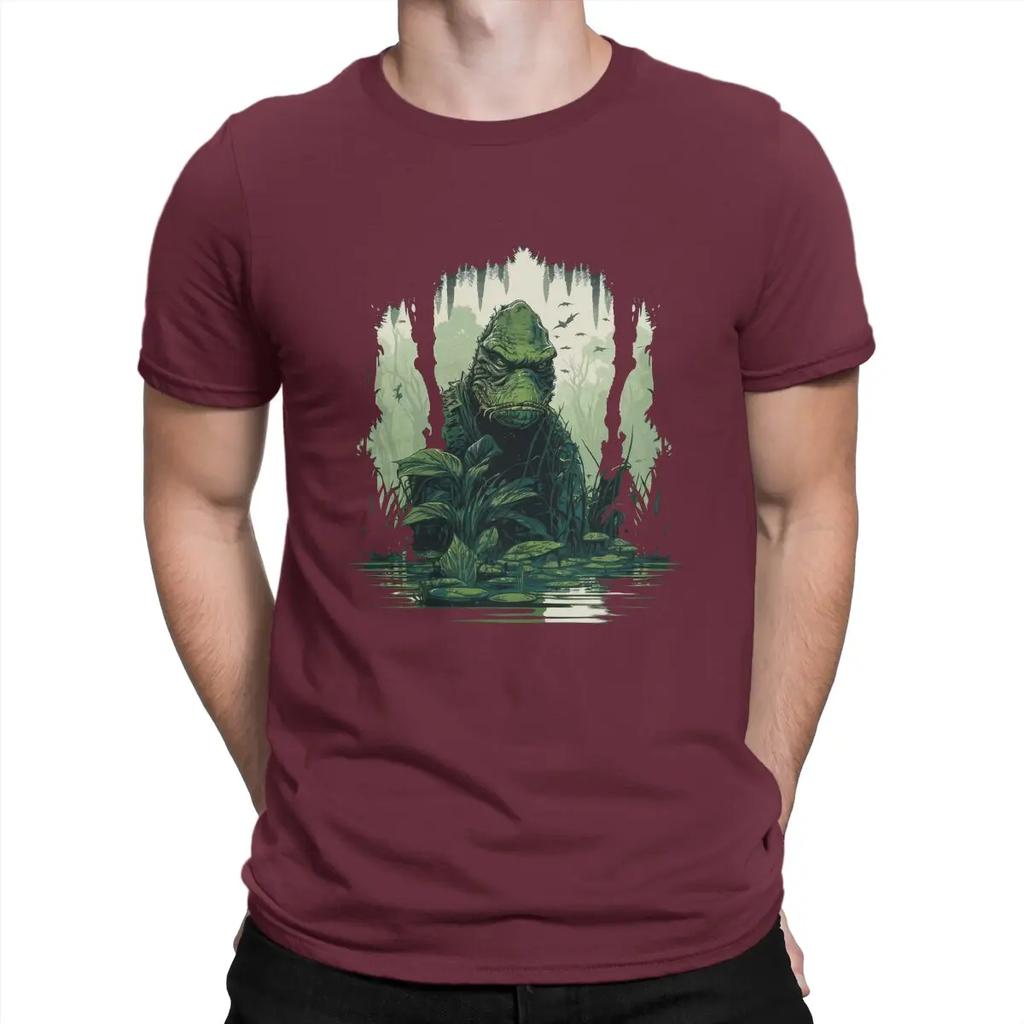 Character Of Film Unique TShirt Creature From The Black Lagoon Casual T Shirt Hot Sale T-shirt For Men Women
