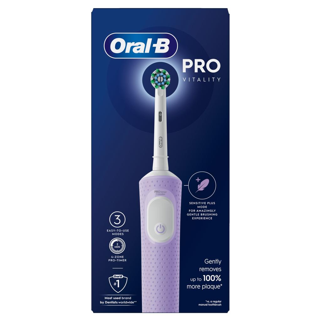 Oral-B Vitality Pro Electric Toothbrush, Lilac Mist 1 Pc