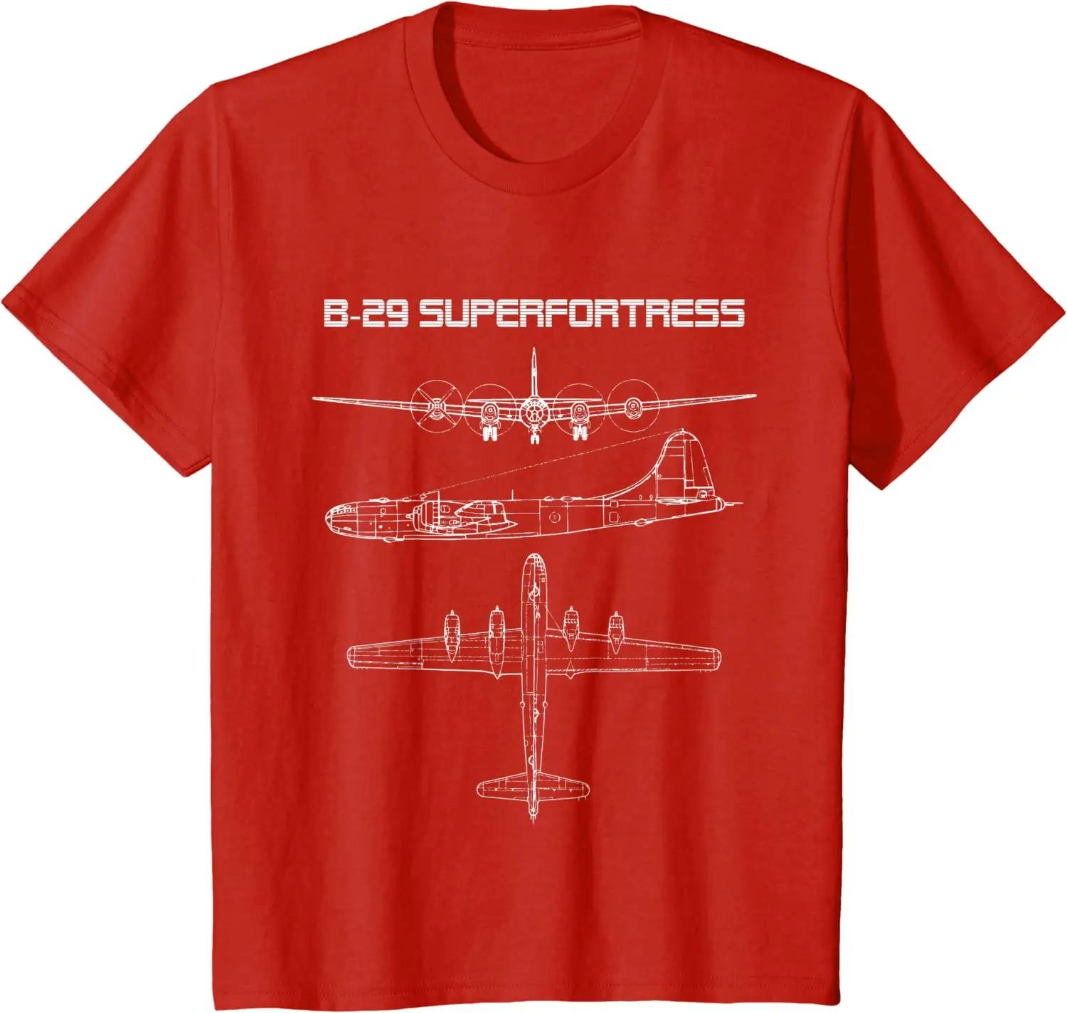 

B29 Superfortress Bomber TShirt 100 Cotton ONeck Summer Short Sleeve Casual Mens Tshirt Size S3XL S