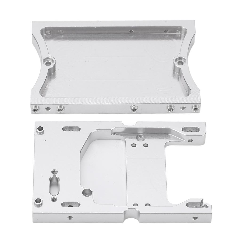 Aluminum Alloy Steering Gear Compartment with Tail Beam Set for MN D90 MN98 RC Car Upgrade Parts