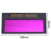 Automatic Dimming Solar Lens with High Transmittance 3 Adjustable Darkness Levels for Optimal Visibility in Welding