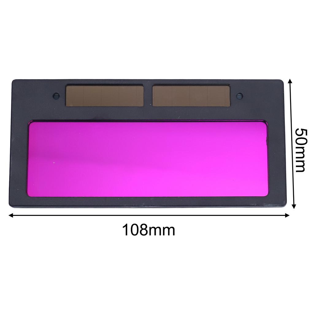 Automatic Dimming Solar Lens with High Transmittance 3 Adjustable Darkness Levels for Optimal Visibility in Welding