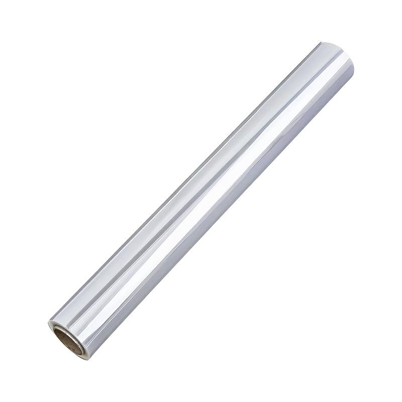 A roll of plastic electrostatic adhesive wall protection film - waterproof, oil-proof, removable film.