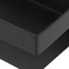 30cm Large Matte Black Stainless Steel Bathroom Shelf with Waterproof 304 SUS for Kitchen Storage and Bathroom Organization