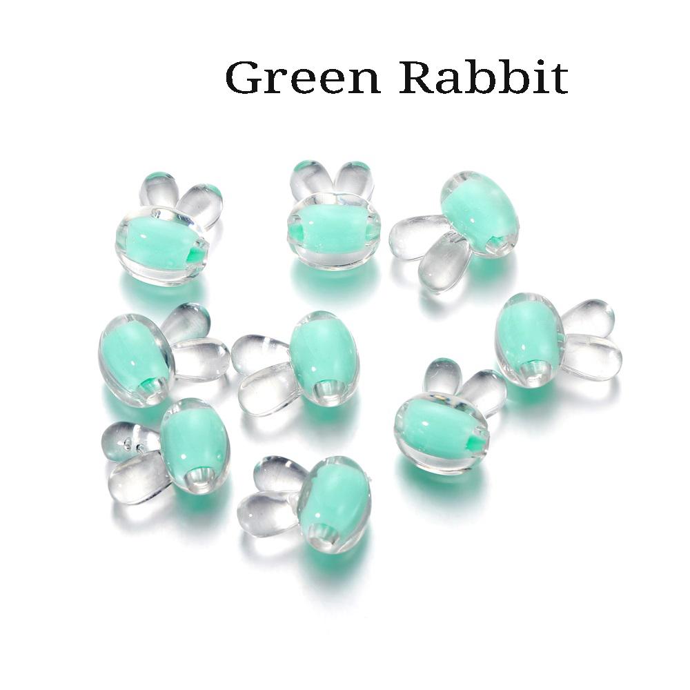 20Pcs/Pack Acrylic Spaced Beads Candy Heart Flower Shape Beads Decoration For DIY Necklace Earrings Jewelry Making Supplies