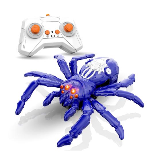 Electric Remote Control Gecko Toy with LED Eyes 360 Degrees Spin Rechargeable RC Wall Crawler Lizard Toddlers Wall Climbing Gecko Prank Toy