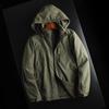 Jacket Fleece and Cotton Thermal Jacket Outdoor Casual Top Windproof and Waterproof