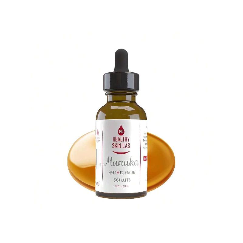 

Skin&Lab Manuka Anti-Aging Serum 30ml, Enriched With 100% Pure Manuka Honey, Polypeptides & Hyaluronic Acid For Wrinkle Reduction