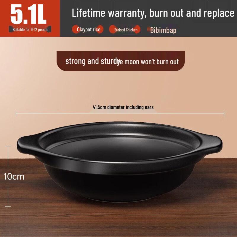 Qiwei Ceramic Casserole & Stew Pot