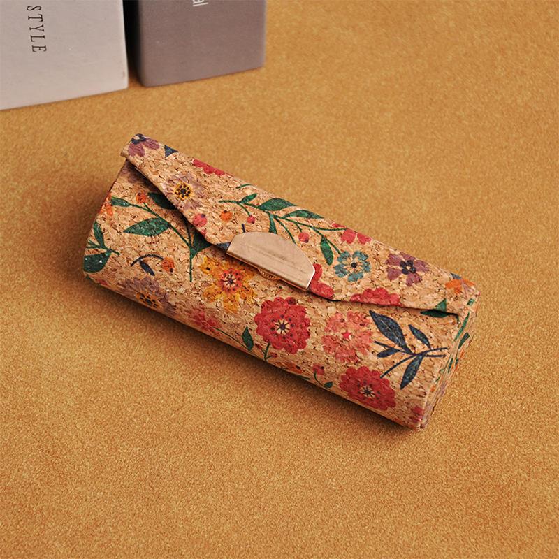 1pc Lipstick Case With Mirror Lipstick Case Retro Floral Wooden Lipstick Box Mini Portable Jewelry Case Home Storage Box