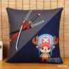 Federa Cuscino One Piece Stampa Personaggio Preferito Fan Anime Federa Decorativa per Camera da Letto Soggiorno e Appassionati di Anime