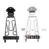 6 String Trapeze Tailpiece with Screws Height Adjustment Open Frame Bridge Tailpiece for Archtop Jaz