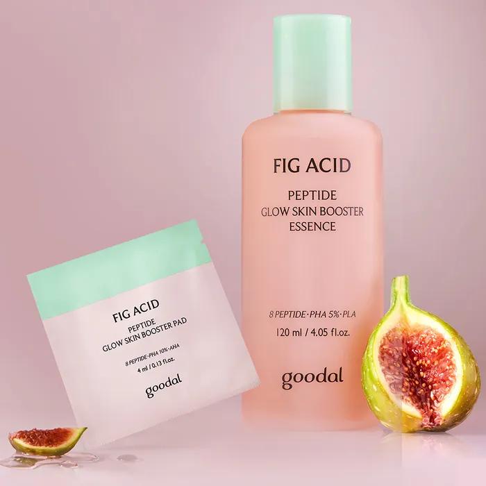 [SET] Goodal Fig Acid Peptide Skin Booster Essence + Peeling Pad