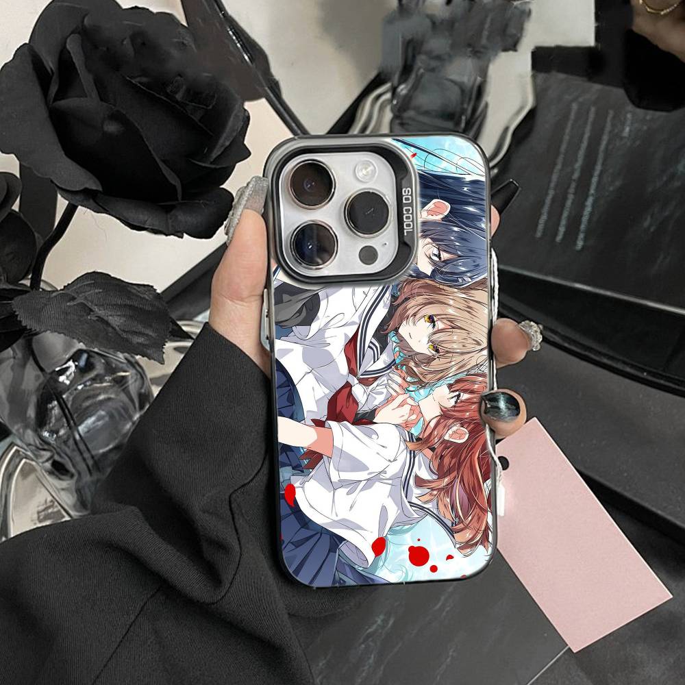 My Love Story Yamada Kun Lv999 Phone Case For IPhone 16 17 15 14 12 13 Pro Max Black Color Shockproof Cover