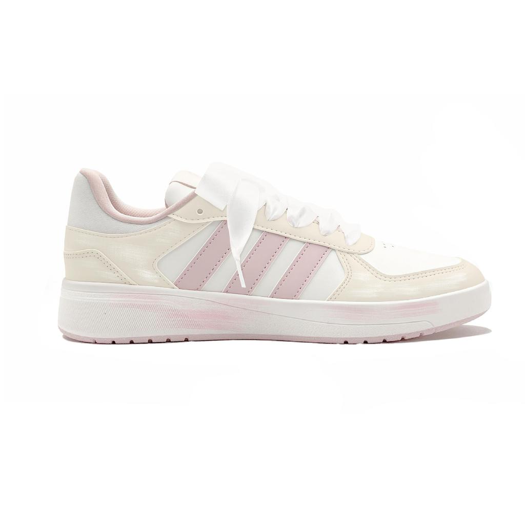 adidas COURTBEAT Abrasion Resistant Low Top Skateboard Shoes Unisex Pink KI6785(team1957-)
