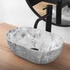 Umywalka Amelia Mini 38 Stone Matt - Nablatowa Sku Rea-u9109