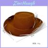 Kids Western Cowboy Hat Glasses Bandana Costume Set With Cotton Fabric For Party Dressup