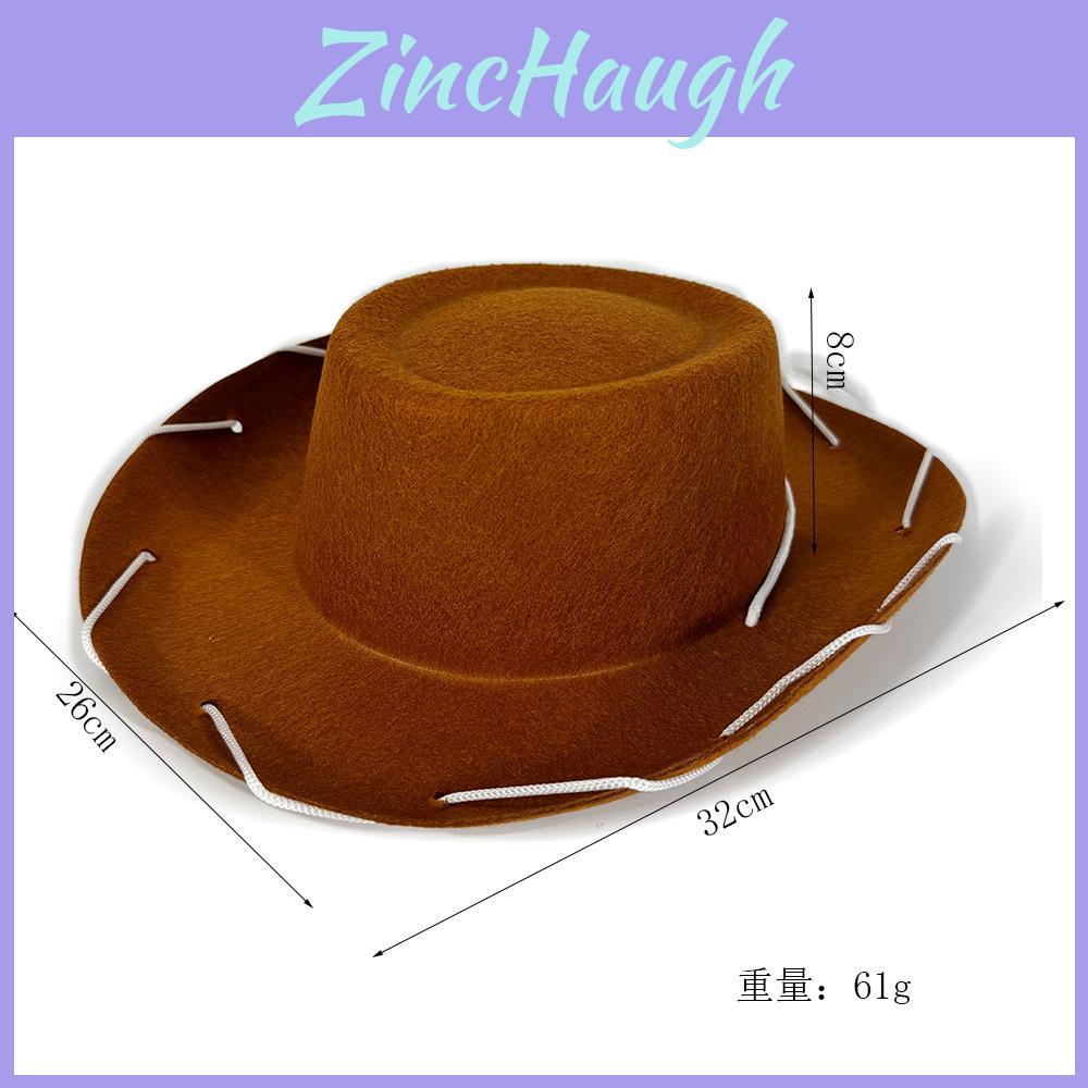 Kids Western Cowboy Hat Glasses Bandana Costume Set With Cotton Fabric For Party Dressup