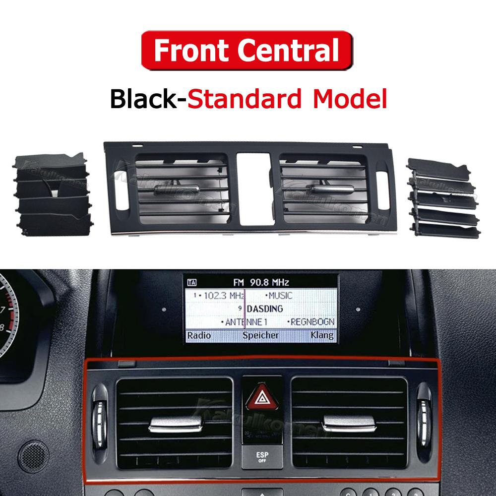 For Mercedes Benz W204 C Class C180 C200 220 230 260 C300 350 2007-2011 Car Console Air Conditioner AC Vent Grille Outlet Cover